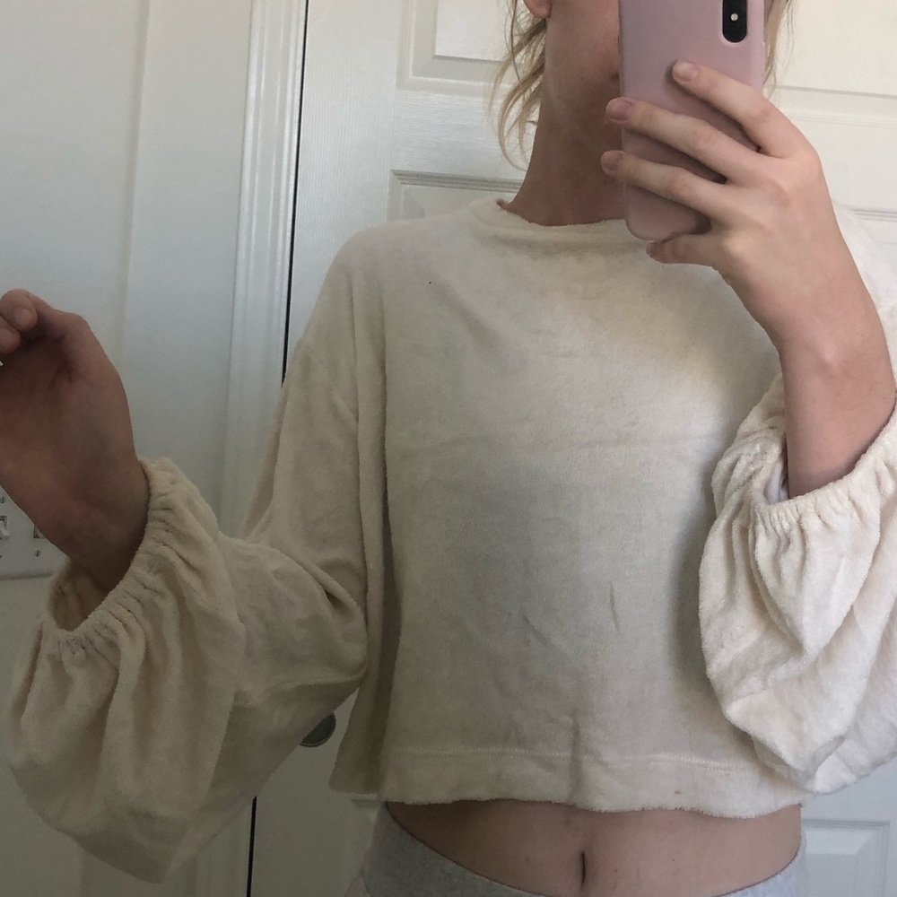 Lush cropped sweater